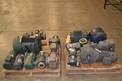 2 PALLETS OF ASSORTED AC / DC MOTORS 0.5 TO 15 HP