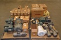 4 PALLETS OF ASSORTED AC/DC MOTORS .33HP-10HP