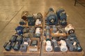 4 PALLETS OF ASSORETD AC MOTORS 0.33 TO 15 HP