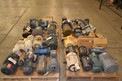 4 PALLETS OF ASSORTED AC MOTORS, .25HP-15HP