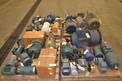 4 PALLETS OF ASSORETD AC / DC MOTORS 0.5 TO 25 HP