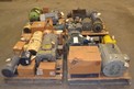 4 PALLETS OF ASSORTED AC / DC MOTORS 0.33 TO 25 HP
