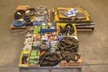 3 PALLETS OF SHEAVES, ROLLER CHAIN, OIL SEALS