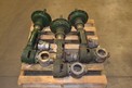 LOT OF 3 FISHER 4 IN CL 150 VEE-BALL CONTROL VALVE