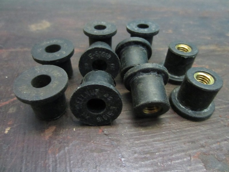 10 Pieces of POP Well-Nuts E51618 5/16\