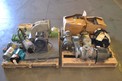 2 PALLETS OF ASSORTED AC/DC MOTORS, .25HP-5HP