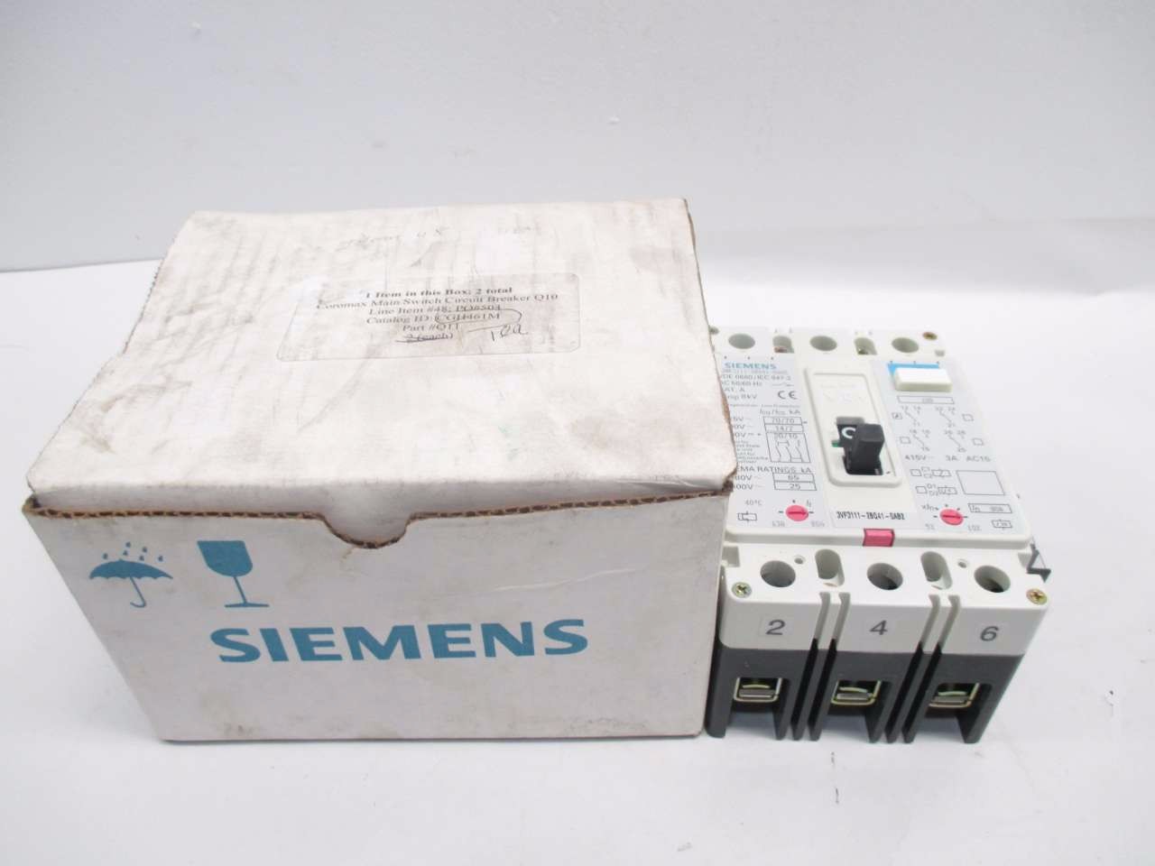 NEW SIEMENS 80 A CIRCUIT BREAKER