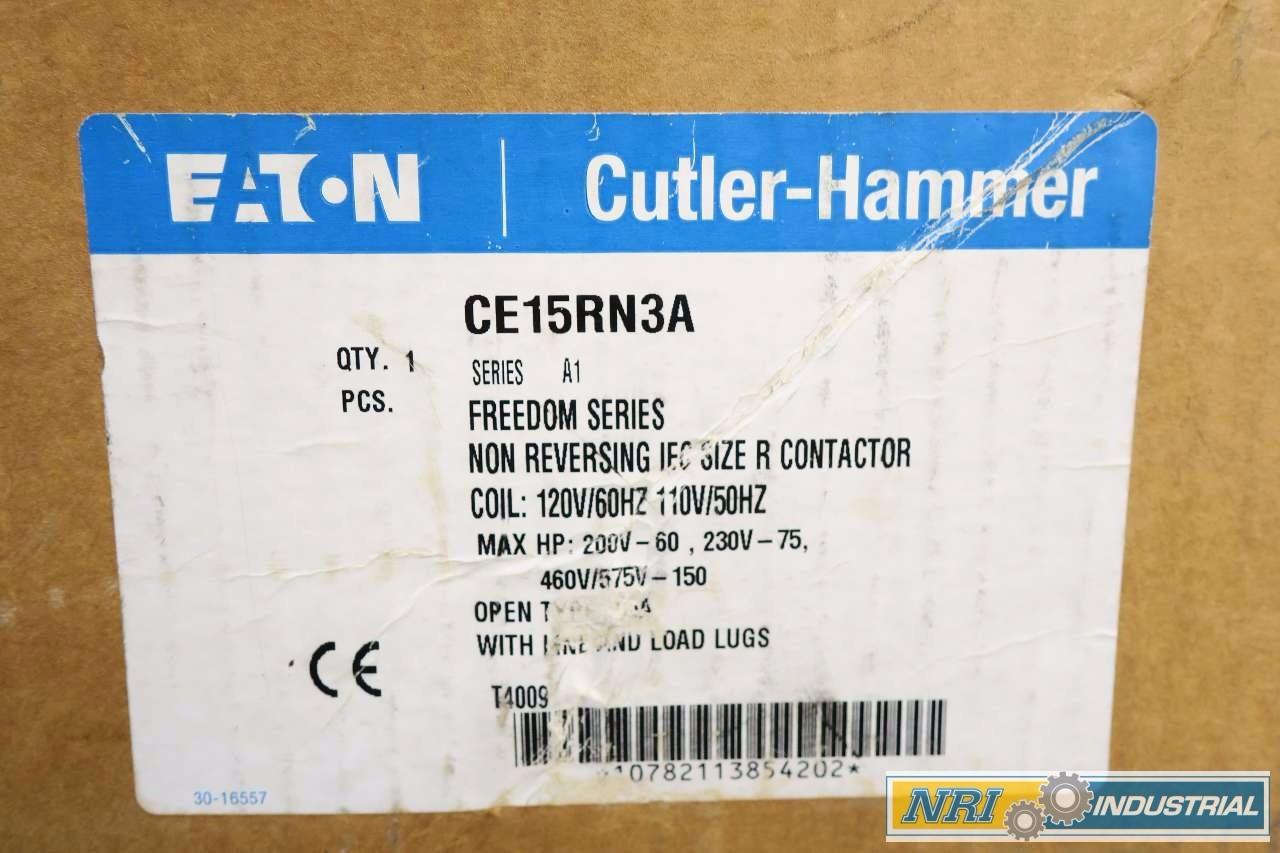 NEW CUTLER HAMMER CE15RN3A FREEDOM 150HP CONTACTOR