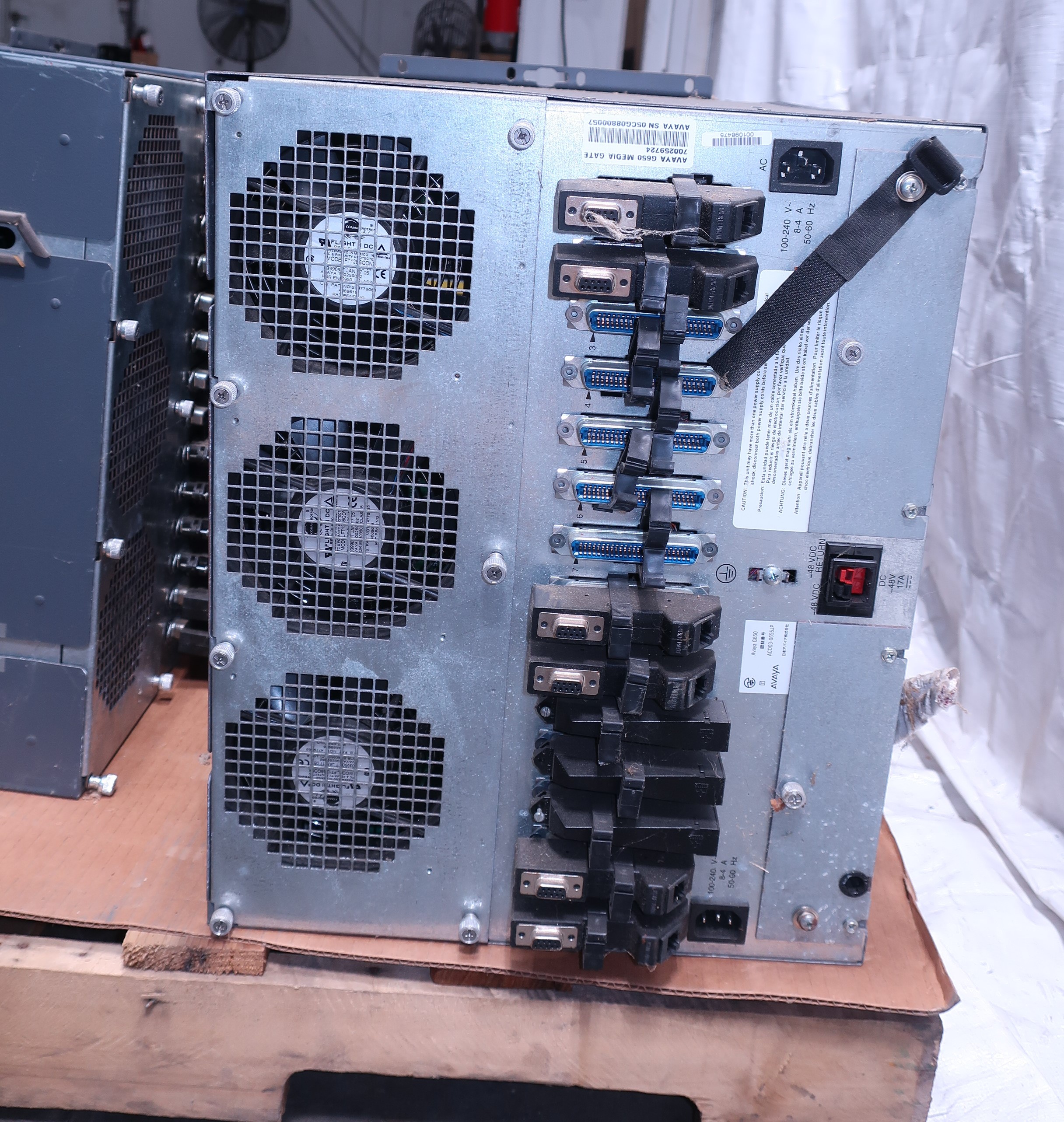 SKU 1729571 - LOT OF 3 AVAYA G650 700394950 MEDIA GATEWAY RACK For Sale ...