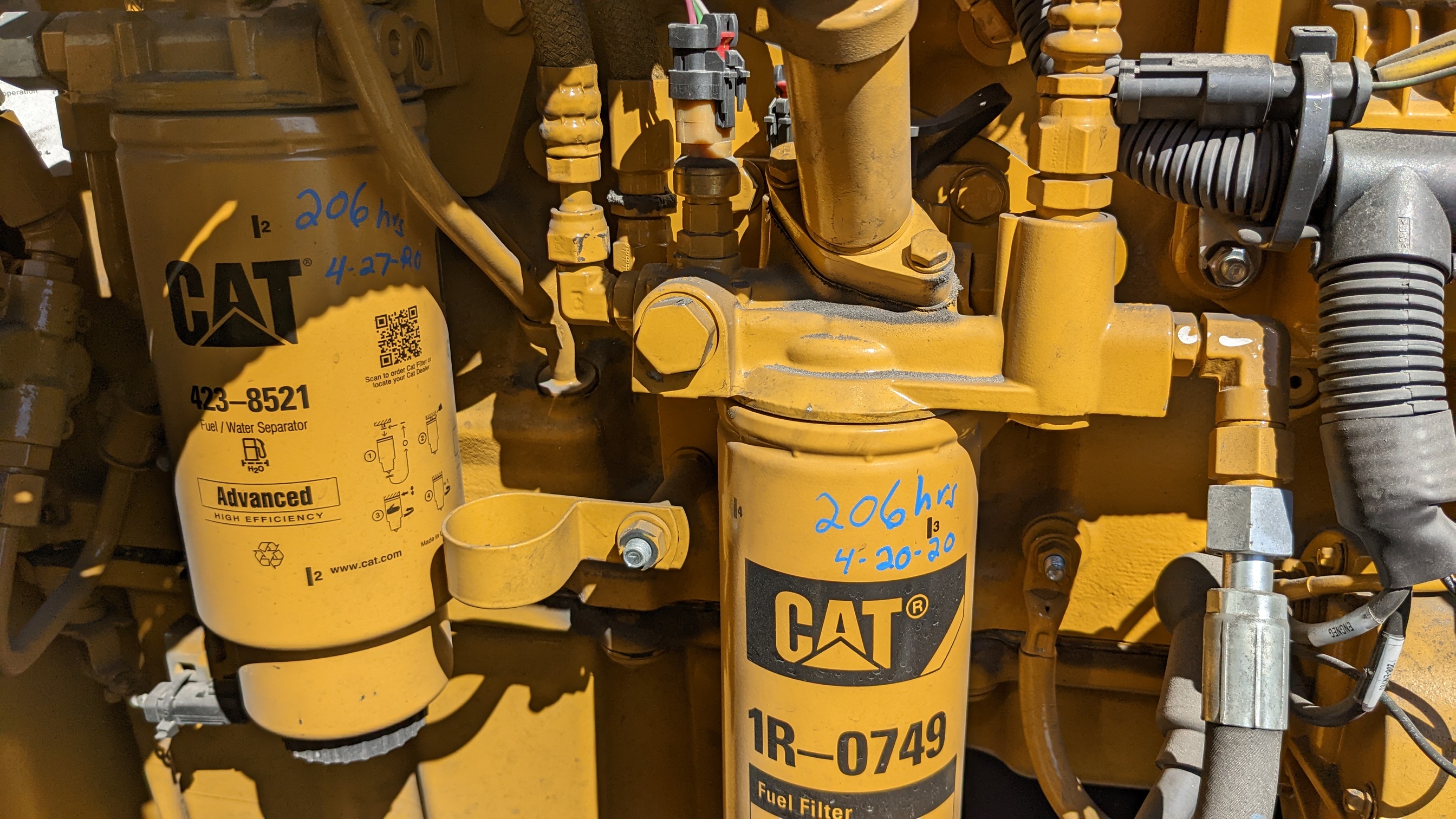 CATERPILLAR GENERATOR USER MANUAL visual data 8