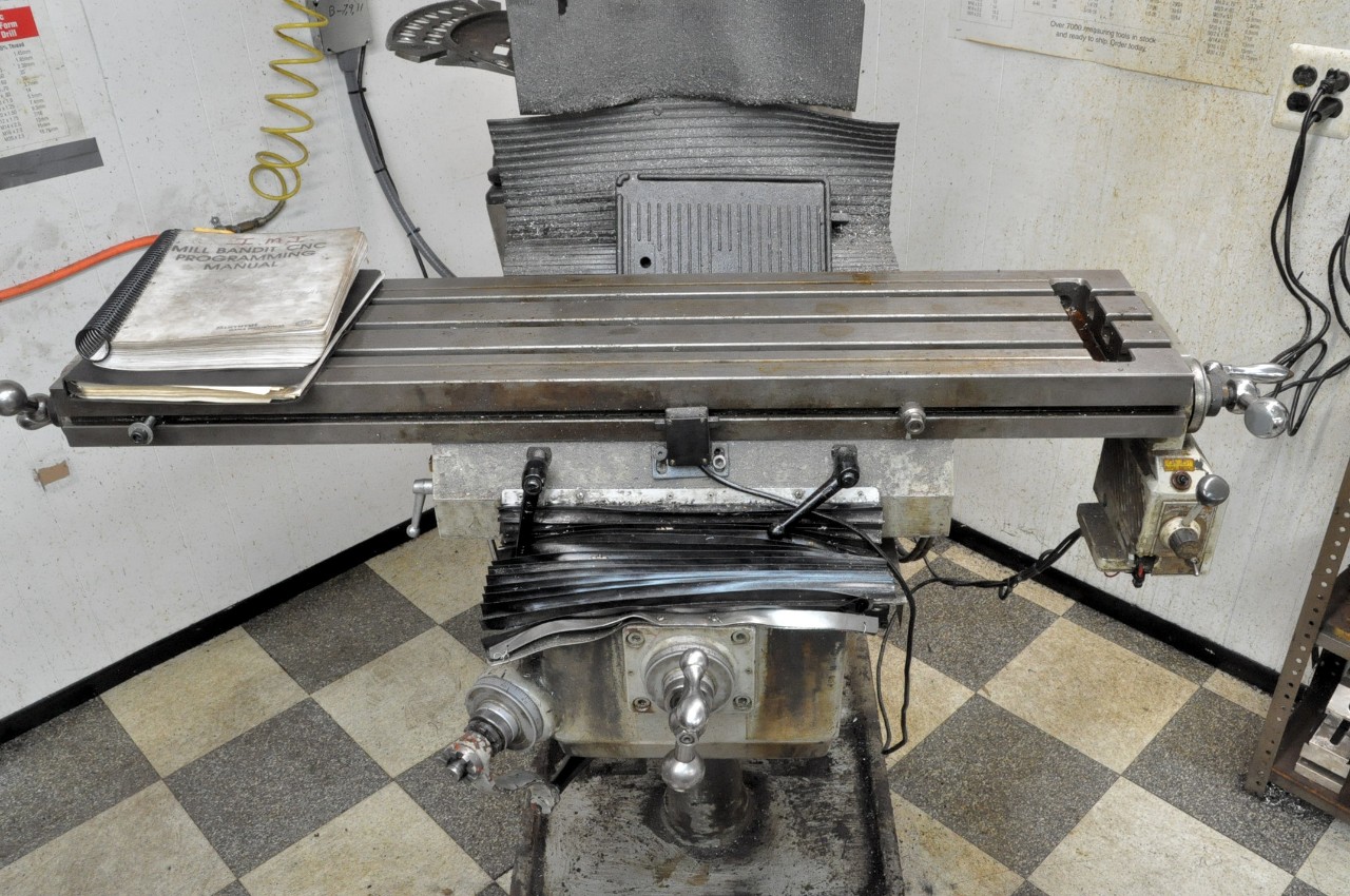 Ramill Model 1, 3-HP Variable Speed Vertical Milling Machine, S/n 60782 ...