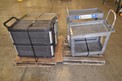 LOT OF 4 ASSORTED PLASTIC UTILITY CARTS
