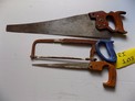 LOT OF HAND SAWS