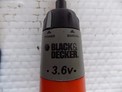 BLACK AND DECKER PORTABLE SCREWDRIVER WITH CHARGER