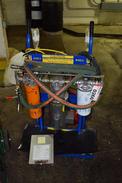 PORTABLE EATON HYDRAULIC PUMP ASSEMBLY BALDOR 0.5 HP MOTOR