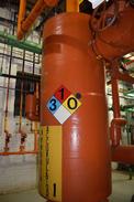 AMMONIA ACCUMULATOR TANK (DRAINED)