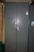 TENNSCO STEEL CABINET WITH CONTENTS 36 X 24 X 78