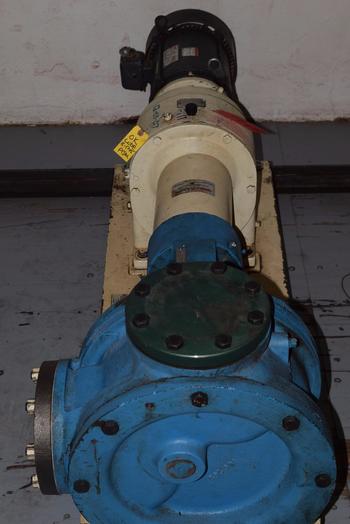 VIKING M125 GEAR PUMP WITH DAYTON 7.5HP ELECTRIC MOTOR