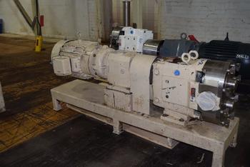 WAUKESHA 130 GEAR PUMP WITH RELIANCE 7.5HP ELECTRIC MOTOR