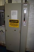 CONTROL CABINET WITH SLC 500 PLCS, MOTOR STARTERS, BREAKERS AND RELAYS