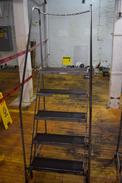 5 STEP ROLLING LADDER