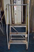 COTTERMAN 3 STEP ROLLING LADDER