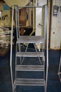 COTTERMAN 4 STEP ROLLING LADDER