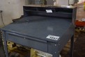 STEEL WORKERS DESK WITHOUT CONTENTS ~3 X 2.5 X 5\'