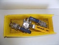 LOT OF 3 ASSORTED STAINLESS SANITARY CLAMP BALL VALVES