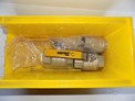 LOT OF 3 THREADED STAINLESS VALVES