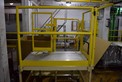 4 STEP STEEL SAFETY DECK PLATFORM IS ~50 X 42\