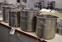 LOT OF HOBART STAINLESS JACKETED MIXING BOWLS