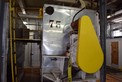 MCCARTER INSULATED BOTTOM JACKETED STEEL TANK 75 WITH AGITATOR