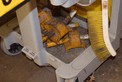 JANITORIAL CART WITH SIGNS AND CLEANING EQUIPMENT