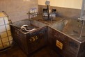 LOT OF 3 STEEL ROLLING CARTS WITHOUT CONTENTS ~3.5 X 2 X 2.5\'