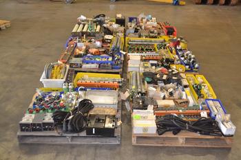 6 PALLETS OF ASSORTED ELECTRICAL CONTROLS