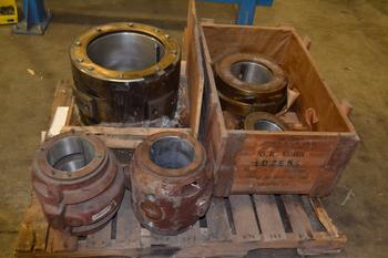 LOT OF ASSORTED BABBITT BEARINGS