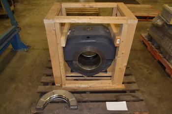 DODGE BABBITTED THRUST BEARING, 10IN ID, BRONZE