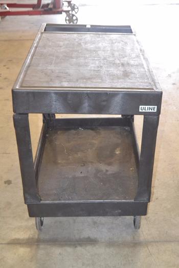 2-TIER PLASTIC UTILITY CART