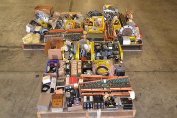 3 PALLETS OF ASSORTED ELECTRICAL CONTROLS