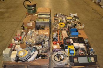 4 PALLETS OF ASSORTED ELECTRICAL CONTROLS