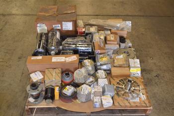 1 PALLET OF ASSORTED FORKLIFT REPLACEMENT PARTS