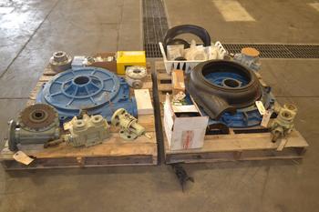 2 PALLETS OF ASSORTED PUMP REPLACEMENT PARTS