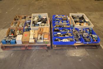 2 PALLETS OF ASSORTED HYDRAULIC VALVES