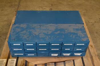 LOT OF 2-18 DRAWER TOOL CABINET WITH ASSORTED TOOLS