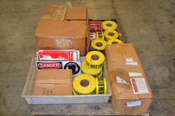 1 PALLET OF ASSORTED SAFETY EQUIPMENT