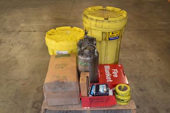 1 PALLET OF ASSORTED SAFETY EQUIPMENT