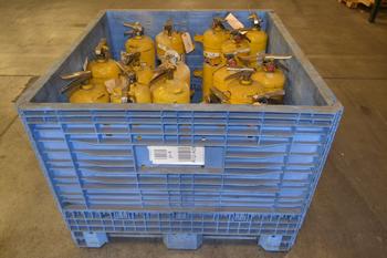 1 PALLET OF 17 AMEREX 570 CLASS D FIRE EXTINGUISHER
