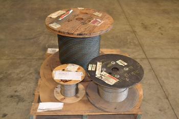 LOT OF ASSORTED CABLE-WIRE