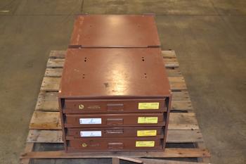 LAWSON 5 DRAWER HARDWARE CABINET WITH CONTENTS
